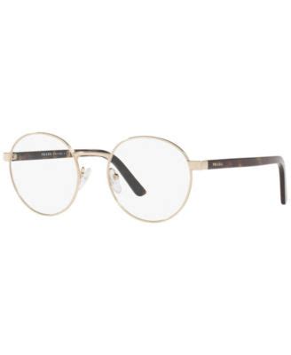 prada eyeglasses pr 52xv|Prada PR 52XV Women's Round Eyeglasses .